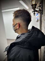 ヒロギンザ 大阪本店(HIRO GINZA)&nbsp;アップバングスキンフェード