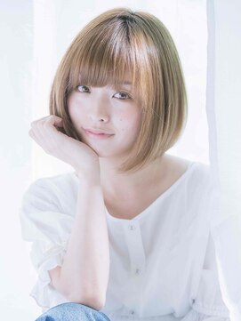 ヴァンクシー バイ ルナ(VANKCY by Luna) 黒髪/グレーベージュ/レイヤーロング/前髪パーマ/向ケ丘遊園