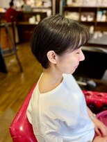 アクティフ(actif)&nbsp;お客様のリアルなショートヘアスタイル　50代【名古屋駅actif】