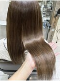 髪質改善ケラチントリートメント自然なストレート艶髪M20240502
