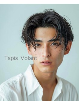 タピ ヴォラン(Tapis Volant)の写真/【カット＋シャンプー＋眉毛カット¥5600】メンズでも通いやすい♪21:00まで営業中★お仕事帰りも通える◎