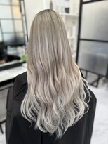 ラムシェール(LamChele)&nbsp;【lamchele】ホワイトグレージュ×ホワイトシールエクステ