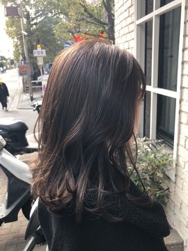 コクーン 辻堂(Cocoon) 揺らぎレイヤー◎×透明感グレージュ+オーガニックカラー 藤沢