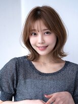 20代30代大人かわいい前髪イメチェンこなれミディ