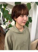 ニュアンスショートパーマ