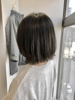 ルサロンニイマル(Le Salon 二○)&nbsp;【流音】オリーブアッシュ/ボブ/フェイスレイヤー/長持ち