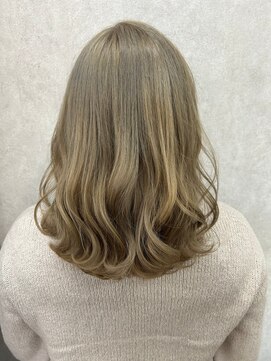 ビス フルール 日暮里店(Vis fleur) 大人可愛いミルクティーベージュ