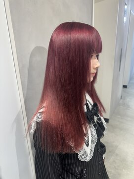 エイト ヘアサロン 渋谷本店(EIGHT) ピンクカラー