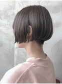 【GEEKS渋谷】刈り上げショートボブ/グレージュ/春カラー/中明度
