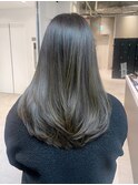 ミディアム美髪顔周りレイヤー_ba539951