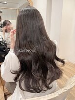 バイオレット 表参道店(Violet)&nbsp;ヘーゼルブラウン透明感トレンドカラー韓国巻き
