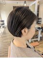 ベーシック ヘア クリエイション(BASIC hair creation)&nbsp;ミニボブ首長く見える優秀スタイル。