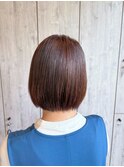 髪質改善ストレート×ボブ