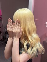 ダズリングディア(Dazzling Deer)&nbsp;抜きっぱなしブロンド/ハイトーン/韓国巻き/夏