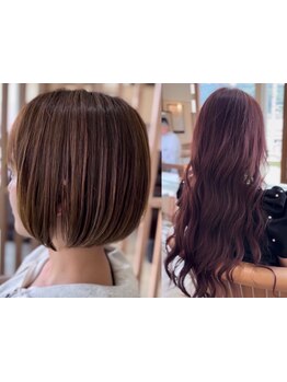 お客様に寄り添ったカウンセリングでそれぞれのライフスタイルや髪質に合わせてピッタリなスタイルをご提案