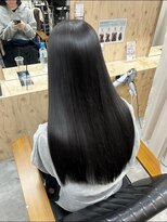 ヌープヘアーアイス(NUUP.hair ici)&nbsp;【美髪】透明感ある柔らかロングストレート質感◎/秋冬スタイル