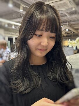 マッシュ チャヤマチ(MASHU chayamachi) 柔らか透明感カラー/ブリーチなし/オリーブブラウン/大阪梅田