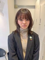 ローレンジウ(LOREN JU)&nbsp;ハッシュカット/小顔/ココアベージュ/オリーブグレー/名駅名古屋