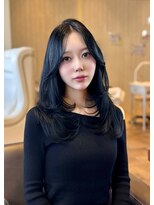 メゾン アネックス(Maison Annex)&nbsp;心斎橋/韓国ヘア/レイヤーカット/ブリーチなしダブルカラー