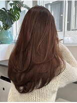 カラ 京都河原町(Kala)&nbsp;顔まわりカット/レイヤーブリーチなしダブルカラー20代30代40代