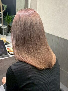 シェリール(CHERiR) 透明感ミルクティーベージュミディアムレイヤー髪質改善