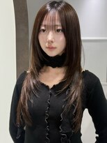 サンド ミュウ 横浜店(sand mieu)&nbsp;レイヤーカット/ハッシュカット/髪質改善/グレージュ