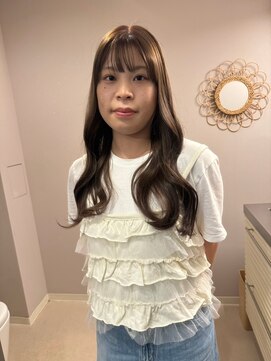 チャプター 問屋町(chapter) 髪質改善トリートメントミルクティベージュ韓国ヘアダブルカラー