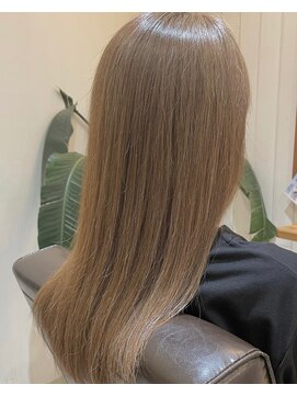 ミュミュ(mu-mu) 2/12モンブランベージュ似合わせカット