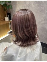 ラメールアヴェダ イオンモール秋田店(Lamelu AVEDA)&nbsp;くすみピンク