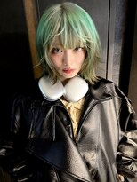.elice 心斎橋 ダブルカラー/ウルフレイヤーカット【9/1NEWOPEN(予定)】 ショートカットミニウルフカットショートウルフチェリーブラウン