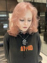 キーン 吉祥寺店(keen)&nbsp;【AYAKA】ペールピンク×レイヤーカット /吉祥寺