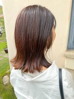 ラポール 蟹江(RAPPORT)&nbsp;【美髪】上品暖色カラーで艶感ボブに似合わせ