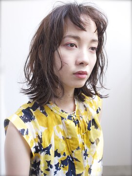 ユノ(juno) 【juno】外国人風ミディアム☆透き通る様な柔らかいスタイル