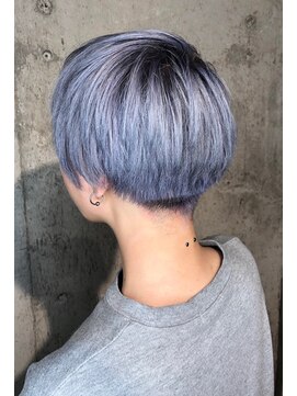 クオン(Cuon) ブルーシルバー×ダブルカラー