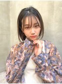 Aimee町田ニュアンスボブ×アッシュベージュ