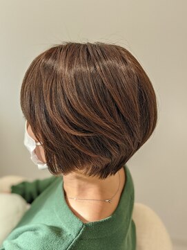 ビーエフサロン(BxF SALON) 横顔美人なメリハリをつけたショートカット