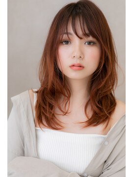 カバーヘア 上尾西口店(COVER HAIR) 外国人風レディレッド小顔大人ハイライト303Y上尾10代20代30代