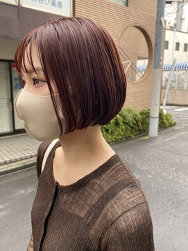 クラム(clam.) 【clam./窪田】オトナ可愛いミニボブ