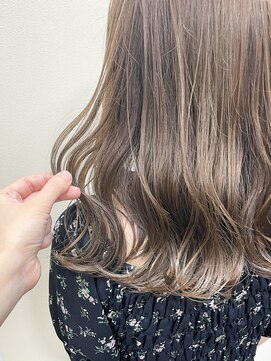 オウルヘアー(Owl hair) ブリーチなし/ミルクティーベージュ