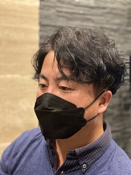 プレミアムバーバー 目黒店(PREMIUM BARBER produce by HIRO GINZA) ふんわりパーマ