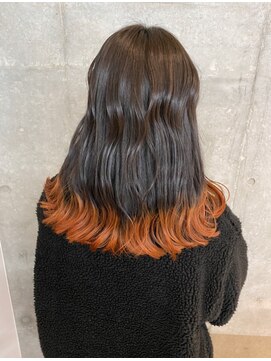 セル(CELL) 袖カラー×オレンジ