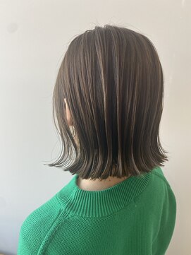 レシェル 松阪(RECIEL) プツッと切りっぱなしナチュラルボブ