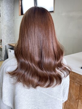 アンジェリカラボ 梅田店(ANGELICA LABO) 【ANGELICA】艶感カラー ショコラベージュ