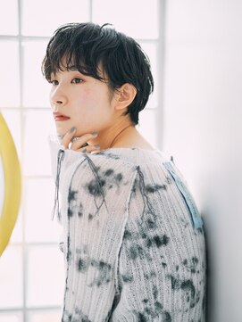 リィベ(Liibe) Ｌｉｉｂｅ style #ショート#パーマ#チビウルフ