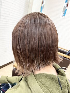クール ヘアリズム 上田店(COOL Hair rhythm) 外ハネ前下がりボブ