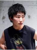ショートウルフネオダウンバングショート