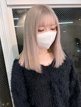 ラニヘアサロン(lani hair salon) ミルクティーカラー/ブロンドカラー/ハイトーン/ケアブリーチ