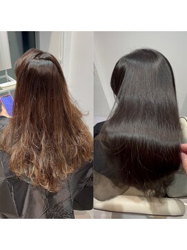 ルミス 銀座(Lumis) ・ストレートスタイル/艶髪/髪質改善/縮毛矯正/20代30代40代50代