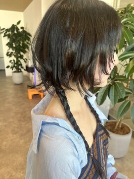 ビスポーク(BESPOKE) 美髪大人可愛いロングウルフヘルシースタイル