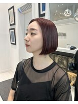 アルティファータ(artifata)&nbsp;レッドカラー　レッドブラウン　ブリーチなし　艶カラー